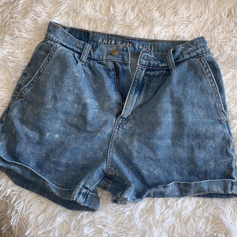 Mom jean shorts